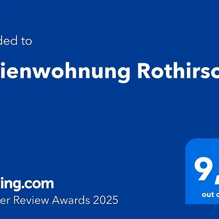 Apartment Rothirsch